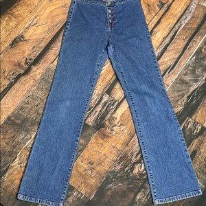 Vintage tommy jeans button fly mid rise size 7